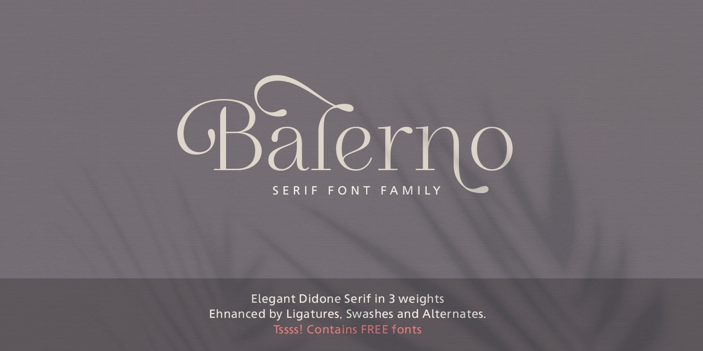 Police Balerno Serif